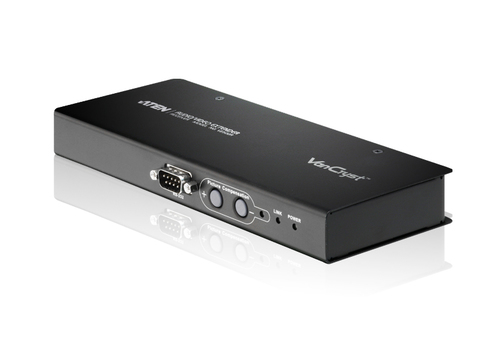 ATEN VE500R AV extender AV receiver Black