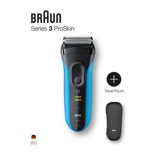 Braun 81703341 men's shaver Foil shaver Black, Blue – image 2