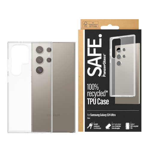 PanzerGlass SAFE. by PanzerGlass® TPU Case Samsung Galaxy S24 Ultra | Transparent – image 2