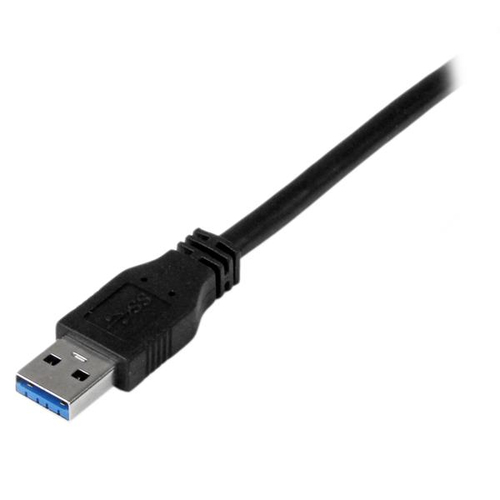 StarTech.com 2m 6 ft Certified SuperSpeed USB 3.0 A to B Cable Cord - USB 3 Cable - 1x USB 3.0 A (M), 1x USB 3.0 B (M) - 2 meter, Black (USB3CAB2M) USB-kabel 2m Sort – billede 2