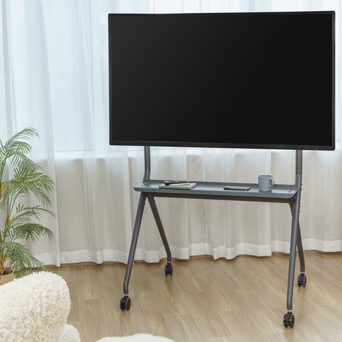 Ewent EW1542 soporte para pantalla de señalización 2,18 m (86") Negro