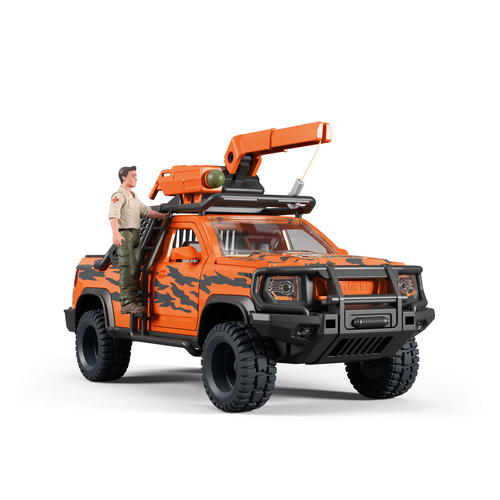 Schleich Farm World - Avontuurlijk voertuig in de jungle speelfiguur, afbeelding 6