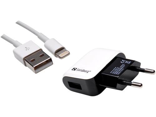 Sandberg AC Charger Lightning 1A EU