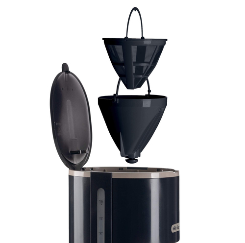 Ariete Coffee Maker, Capacity 12 Cups, Breakfast Line in Black Black - image 3