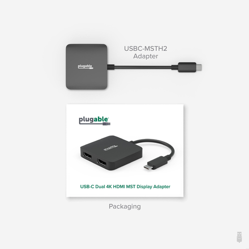 Plugable Technologies USB C to HDMI Adapter for Dual Monitors 4K – image 8