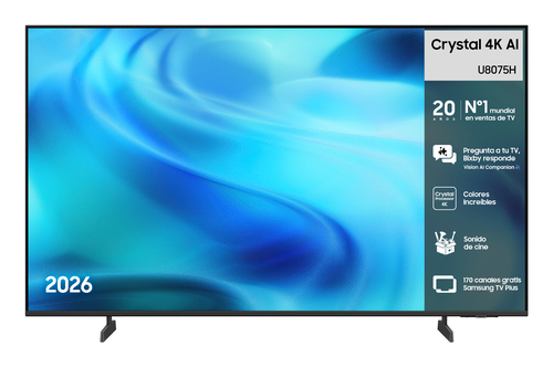 Samsung TU43U8075HU 109.2 cm (43") 4K Ultra HD Smart TV Wi-Fi Black