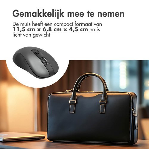 Accezz Draadloze muis - Bluetooth / USB-A adapter, afbeelding 4
