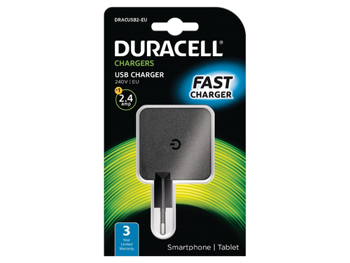 Duracell DRACUSB2-EU mobiliojo įrenginio kroviklis Išmanusis