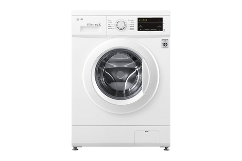 LG F4J3TN3WE стиральная машина Фронтальная загрузка 8 kg 1350 RPM Белый