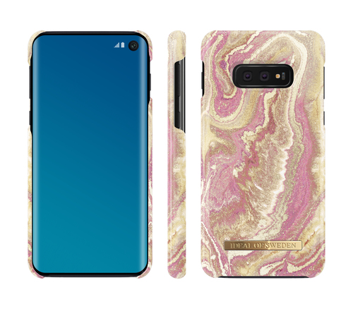 iDeal of Sweden Printed Case Galaxy S10E Golden Blush Marble