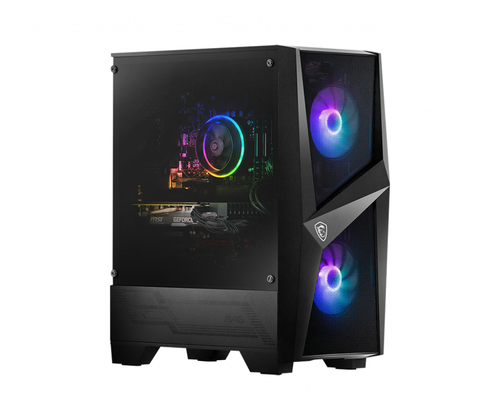 MSI Codex ZS 5TC-043US AMD Ryzen™ 7 5700G 16 GB DDR4-SDRAM 500 GB Твердотельный накопитель (SSD) NVIDIA GeForce RTX 3060 Ti Windows 11 Home Midi Tower ПК Черный