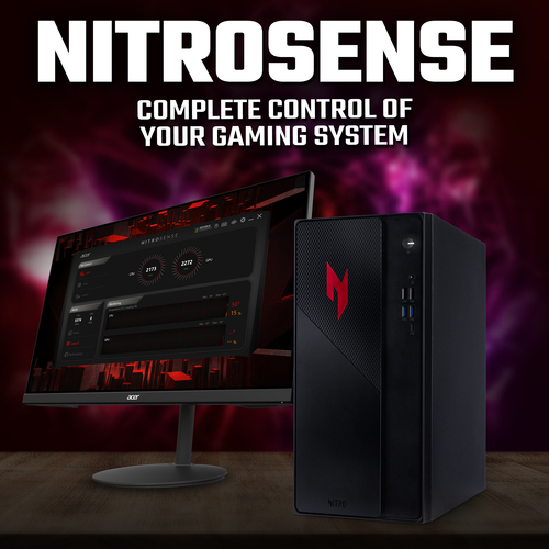 Acer NITRO 20 Gaming Desktop + KG242YW3 – image 7