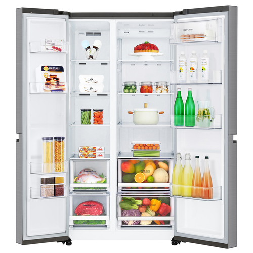 LG GSB760PZXV side-by-side refrigerator Freestanding – image 2