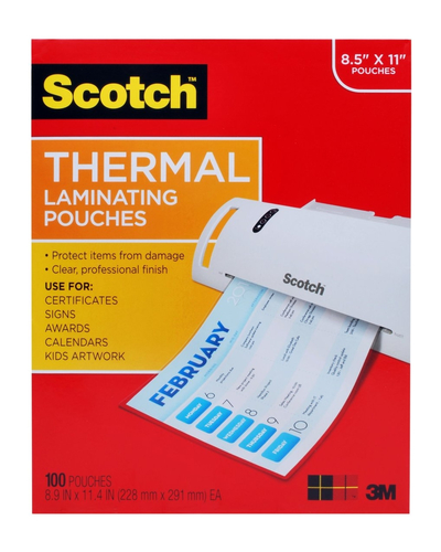 THERMAL+POUCHES%2C+LETTER+SIZE%2C3+MIL+THICK