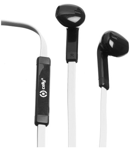 Celly HSP02 headphones/headset Wired In-ear Calls/Music Black, White