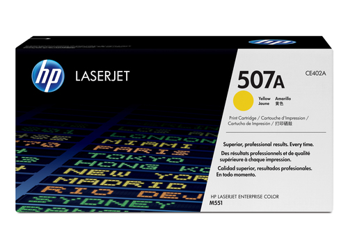 TONER ORIGINAL HP LASERJET 507A AMARILLO CE402A - CE402A