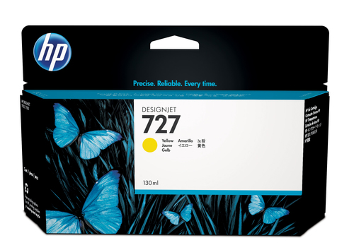 B3P21A CARTUCHO TINTA ORIGINAL HP 727 AMARILLO B3P21A