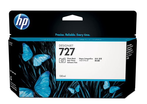 B3P23A CARTUCHO TINTA ORIGINAL HP 727 NEGRO FOT B3P23A