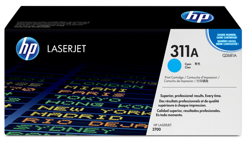 Original HP 311A Cyan Toner Cartridge (Q2681A) - image 1