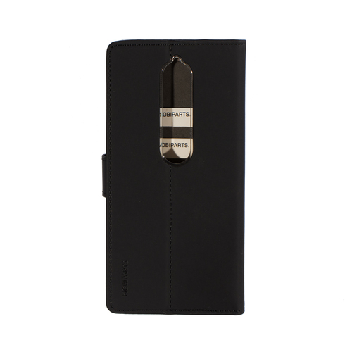 Mobiparts Premium Wallet TPU Case Nokia 6 (2018) Black – image 3