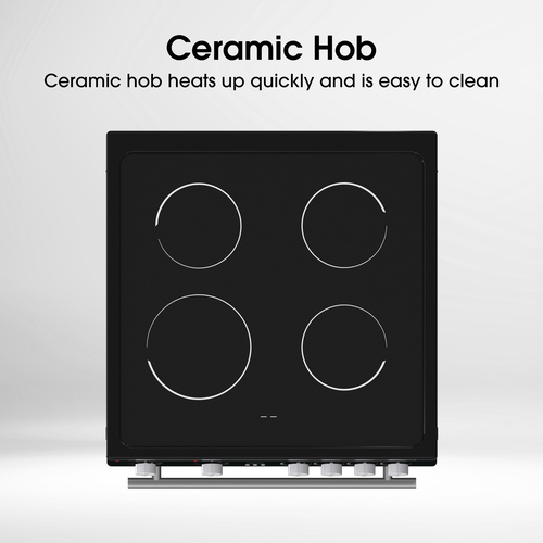 Hisense HDE3211BBUK 60cm Double Oven Electric Cooker in Black Ceramic - image 3