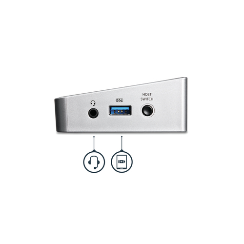 StarTech.com Dual-Monitor KVM USB 3.0 Docking Station for Two Laptops – image 5