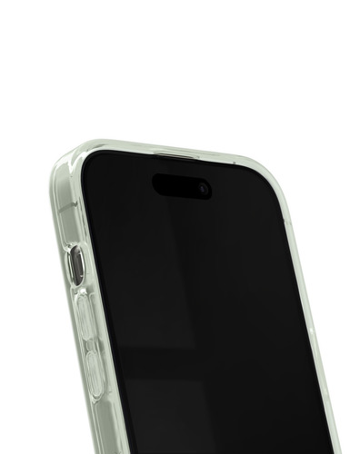 iDeal of Sweden Clear Case MagSafe iPhone 13 / 14 / 15 / 16e / 17e Sage Green – image 3