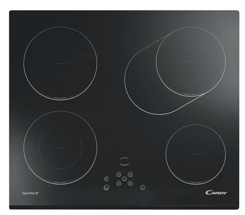 Candy CH647B Black Built-in