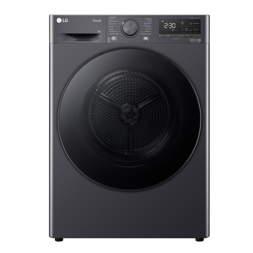 LG FDV709GN 9kg Dual Heat Pump Condenser Dryer in Slate Grey A - image 1