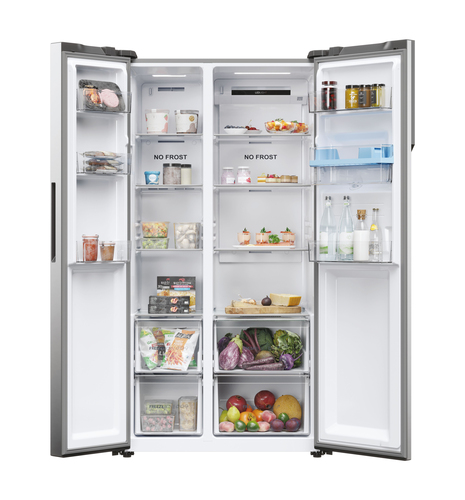 Haier SBS 90 Series 5 HSR5918DWMP side-by-side refrigerator Freestanding – image 2