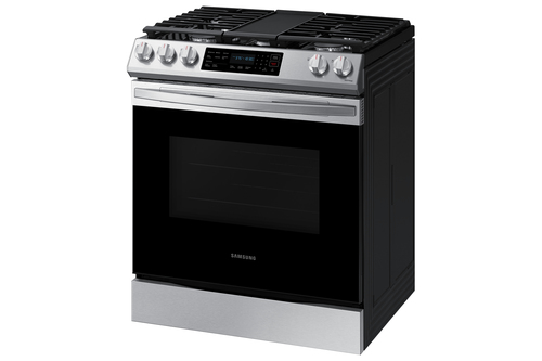 Samsung NX60A8315SS cooker Freestanding cooker Electric Gas Black, Stainless steel – image 3