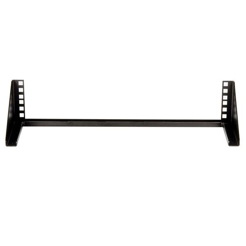 StarTech.com 2U Vertical Wall Mount Patch Panel Bracket - Steel Rack Mount Bracket w/Hardware for 19 Network, Server and Data Equipment (RK219WALLV) Monteringsbøjle Sort – billede 4