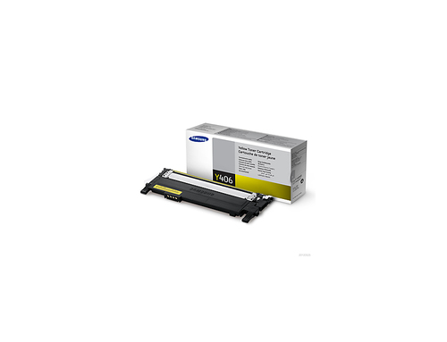 Original Samsung Clt-Y406S Yellow Toner Cartridge - image 1