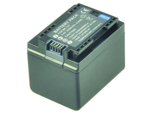2-Power - Camcorder-batterij Li-Ion 2400 mAh