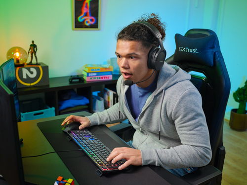 Trust GXT866 TORIX MECHANICAL KEYBOARD US QWERTY Toetsenbord Zwart, afbeelding 8