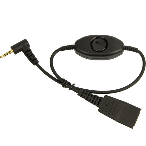 JABRA QD cord to 2,5mm pin plug