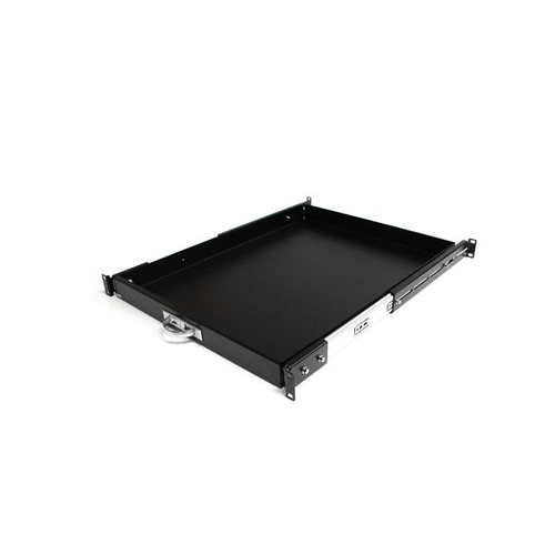 StarTech.com 19" Serverschrank Fachboden 55cm ausziehbar - Sliding Rack Shelf - 25 kg Static/Stationary Weight Capacity