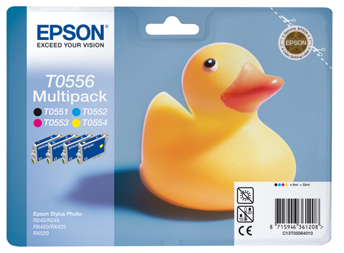 Epson Duck Multipack 4-colours T0556
