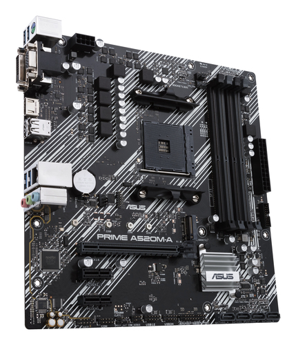 Asus Prime A520M-A II/Csm Amd A520 Socket AM4 Micro-Atx Motherboard - image 5