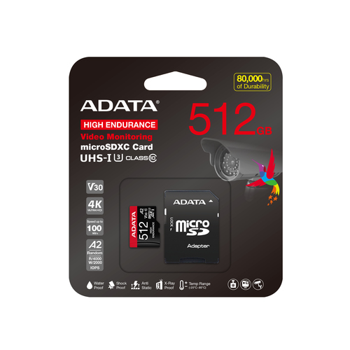 ADATA High Endurance 512 GB MicroSDXC UHS-I Clase 10 imagen 7