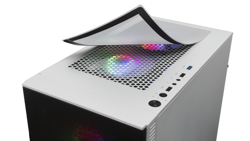 Mars Gaming MCZW computer case Mini Tower White – image 7