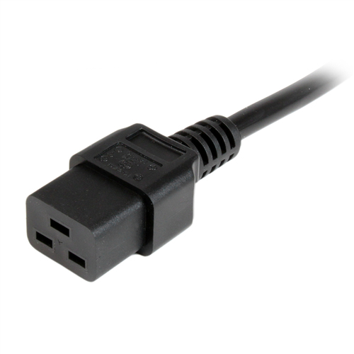 StarTech.com 2m UK Computer Stroomkabel, 16AWG, BS 1363 naar C19, 13A 250V, Zwart, AC Vervangkabel, UK Voedingskabel voor PC en Netwerk Apparatuur,, afbeelding 4