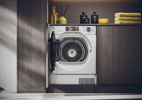 Haier Series 4 Hdbi H7A2TBEX-80 Integrated WiFi-enabled 7 kg Heat Pump Tumble Dryer, White - image 3