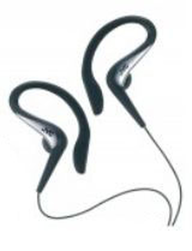 JVC HA-EB70-S headphones/headset Wired Black, Silver