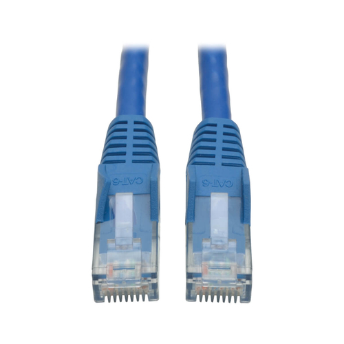 CABLE TRIPP LITE PATCH MOLDEADO SNAGLESS CAT6 RJ45 AZUL 091 N201-003-BL - N201-003-BL