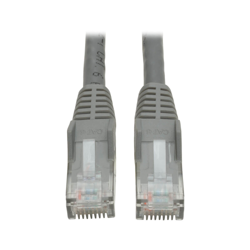 N201-003-GY CABLE PATCH TRIPP-LITE N201-003-GY MOLDEADO SNAGLESS CAT6 GIGABIT RJ45 M/M - GRIS DE 091 M 3 PIESGARANTIA POR 10 AOS N201-003-GY