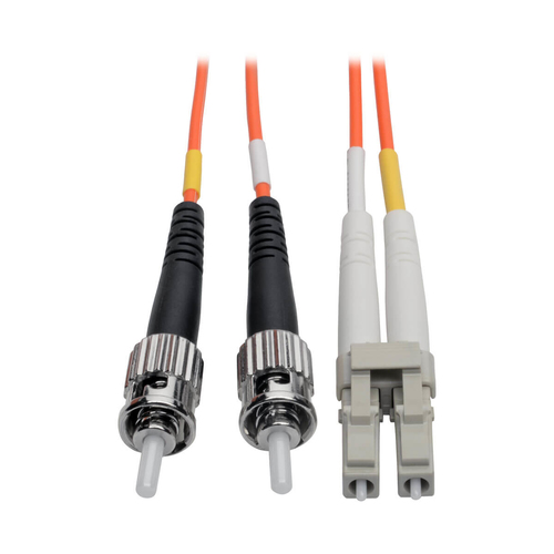 N318-01M CABLE PATCH FIBRA DUPLEX  MULTIMODO 625/125 LC/ST 1M 