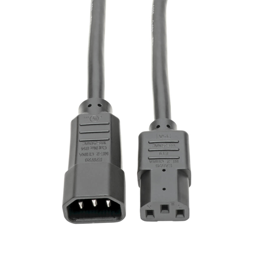 P005-006 CABLE DE EXTENSION USO PESADO  C14/C13 15A 14AWG 183M 