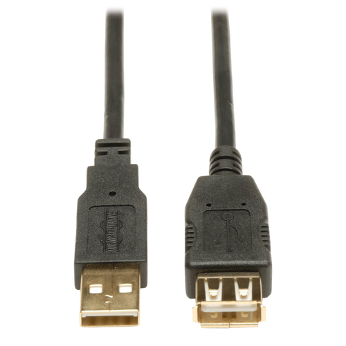 CABLE DE EXTENSION USB 20  DE ALTA VELOCIDAD A M/H 091M  - U024-003