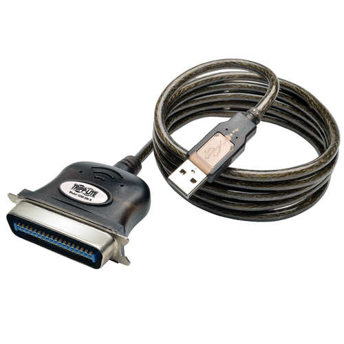 Cable de impresora Tripp Lite de 6 pies USB a paralelo USB-A a Centronics 36-M / M - U206-006-R